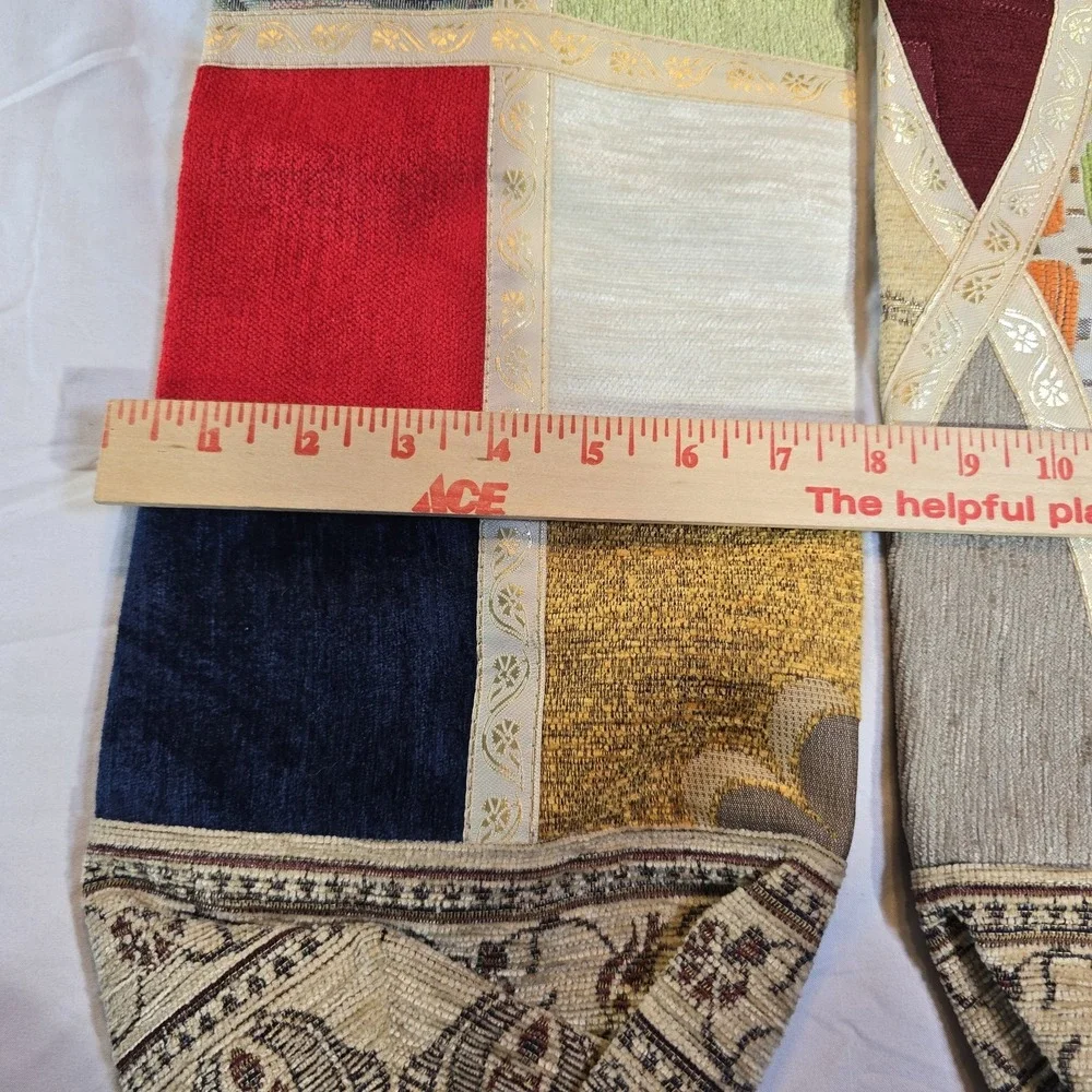 Turkish Tapestry Pillow Covers Efendi Patchwork‎ & Geometric Design Boho